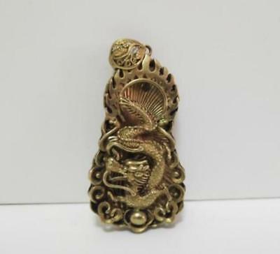 Brass Sex Position Figure Statue Amulet Sexual Lover Handwork